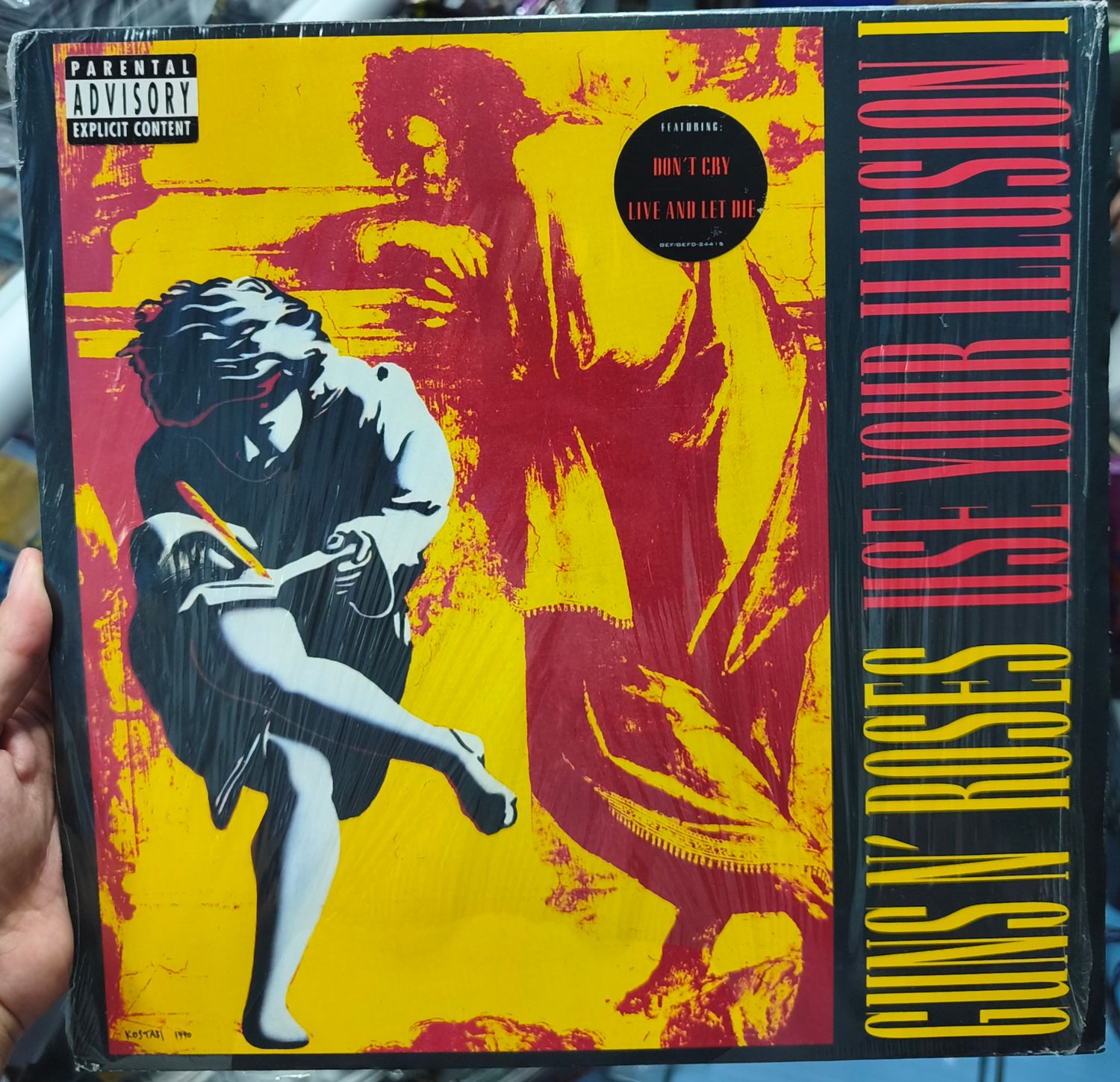 SJ2 Guns n Roses Use Your Ilusion LP Vinyl Acetato