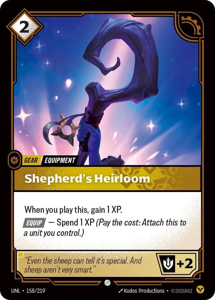 Shepherd's Heirloom - Unleashed (UNL) Common