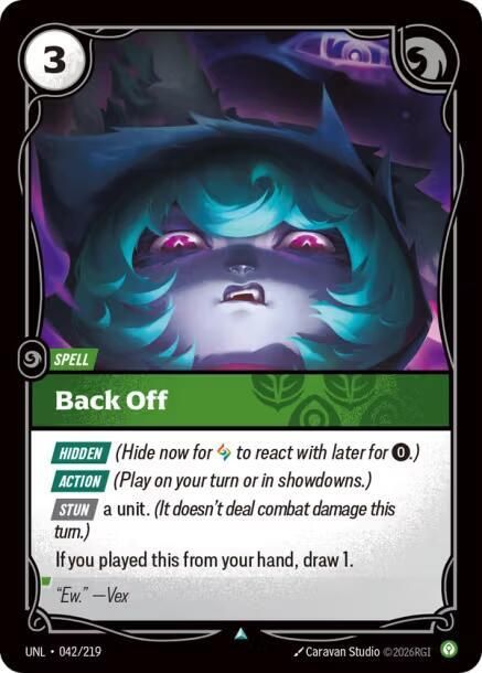 Back Off - Unleashed (UNL)