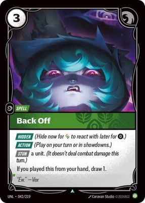 Back Off - Unleashed (UNL)