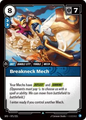 Breakneck Mech - Spiritforged (SFD) Uncommon