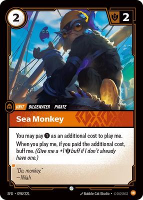 Sea Monkey - Spiritforged (SFD) Common