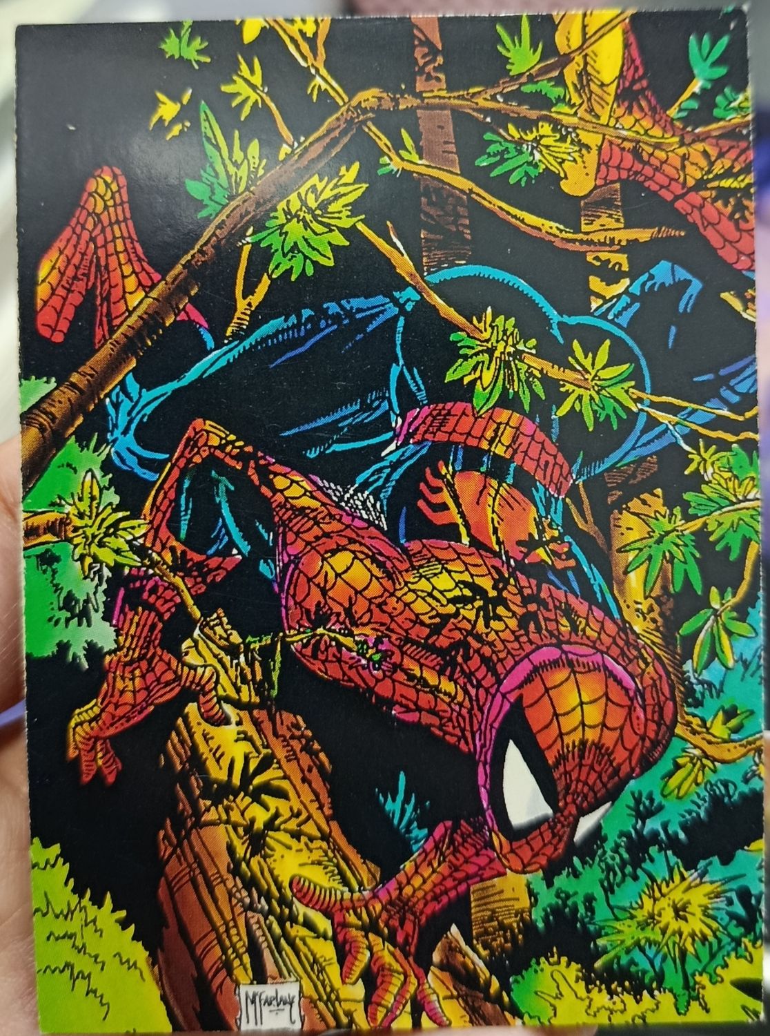 Perceptions 44 Spiderman Marvel 1992