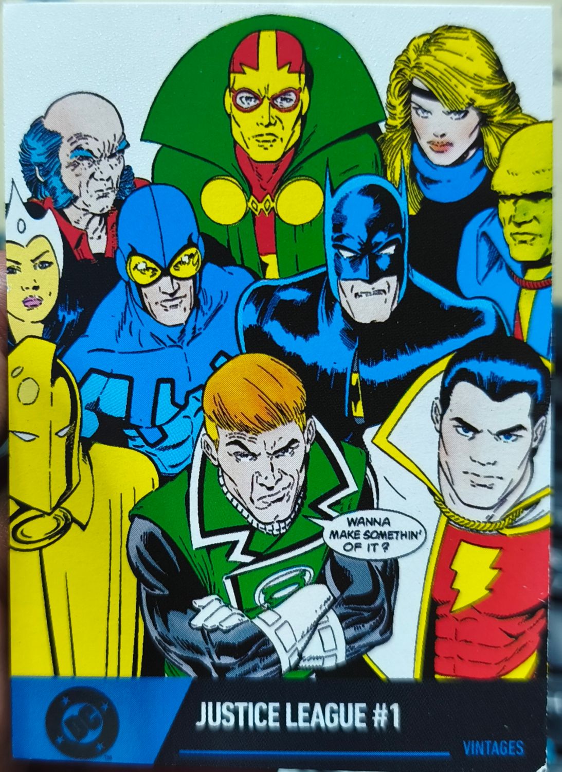 Justice League #1 Card 02 Berlin DC Trading Cards