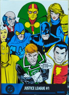 Justice League #1 Card 02 Berlin DC Trading Cards