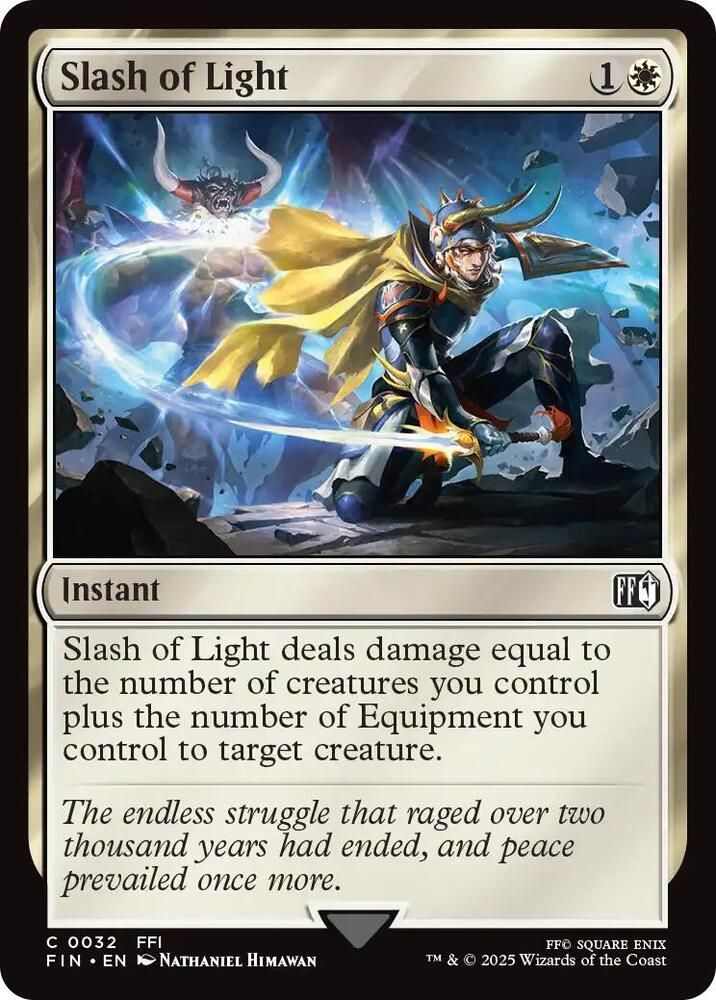 Slash of Light - FINAL FANTASY (FIN) Common