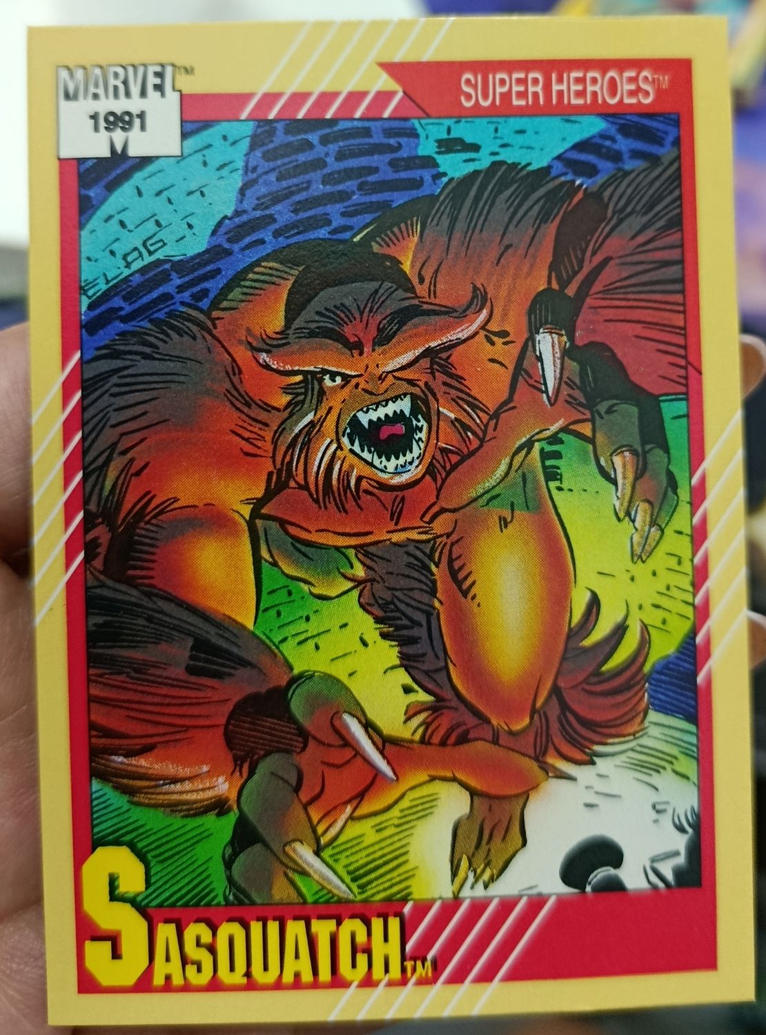 Sasquatch 31 Impel Marvel 1991