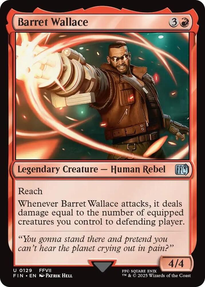 Barret Wallace - FINAL FANTASY (FIN) Uncommon