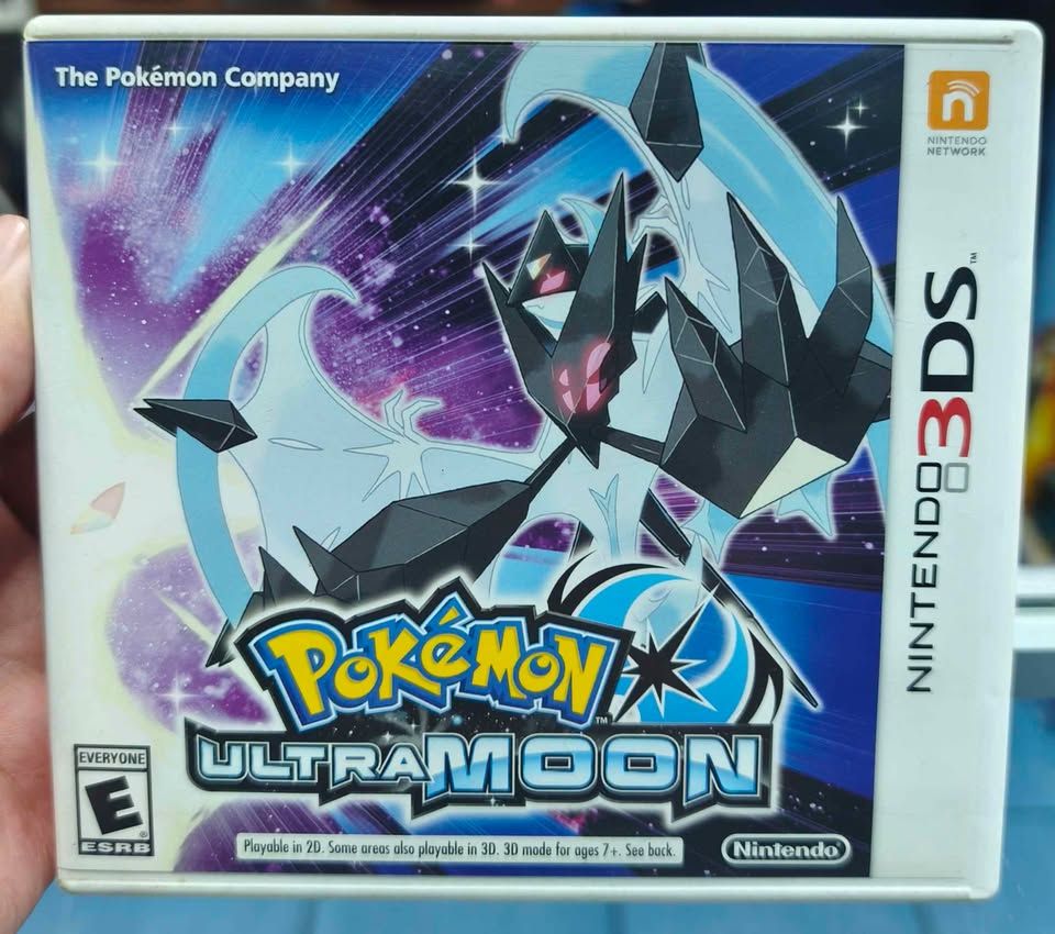 SJ1 Pokemon Ultra Moon Nintendo 3DS Usado Completo