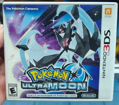 SJ1 Pokemon Ultra Moon Nintendo 3DS Usado Completo