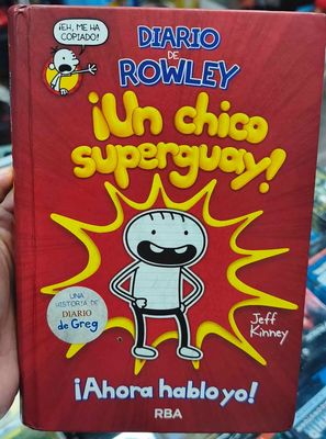 SJ2 Diario de Rowley Un Chico Superguay Libro Español Tapa Dura Ahora Hablo Yo