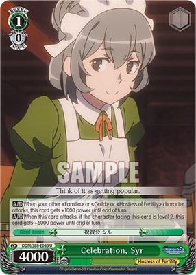 Celebration, Syr - Is it Wrong to Try to Pick Up Girls in a Dungeon? (DDM/S88)