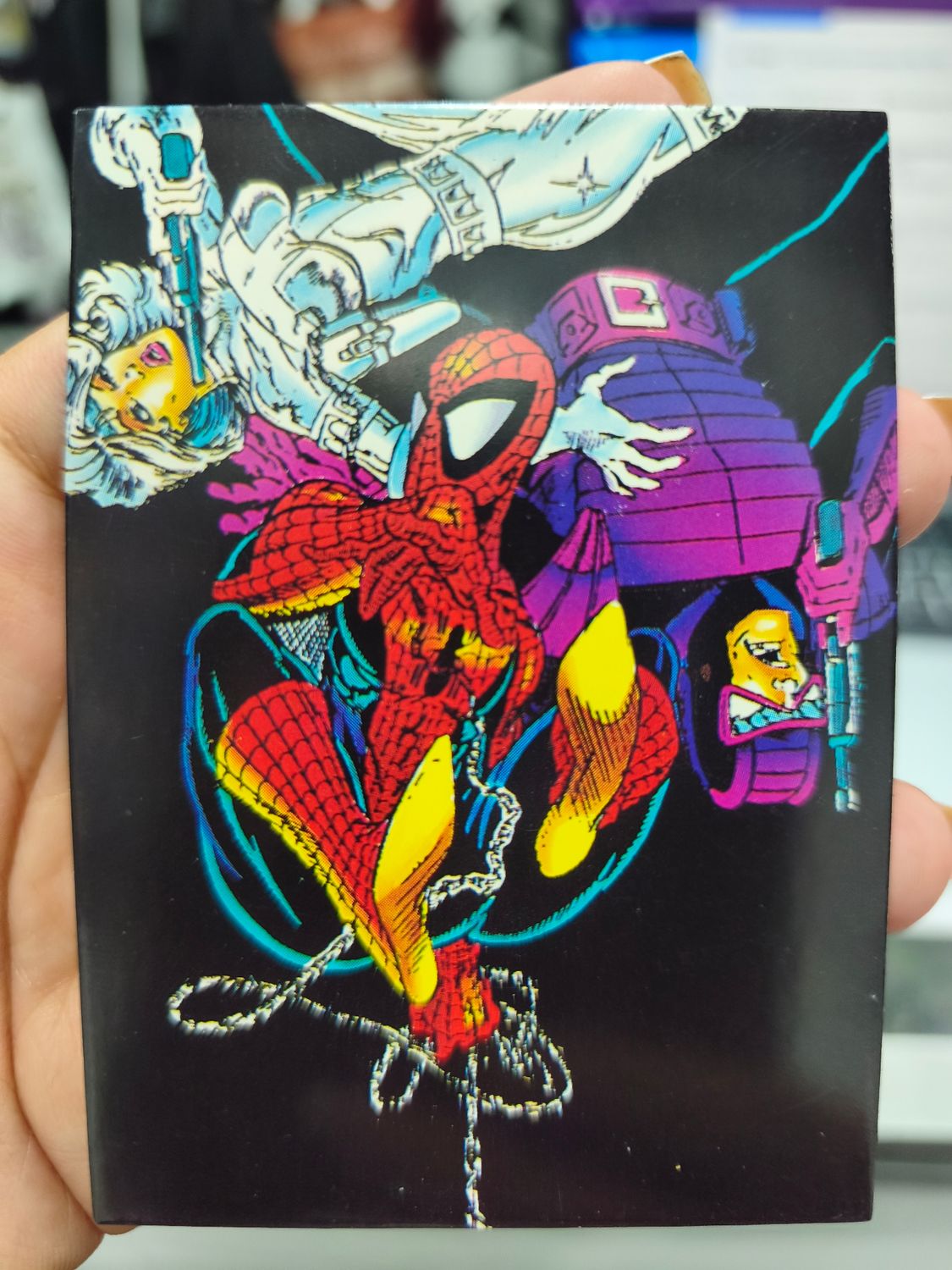 Silver Sable 80 Spiderman II Marvel 1992