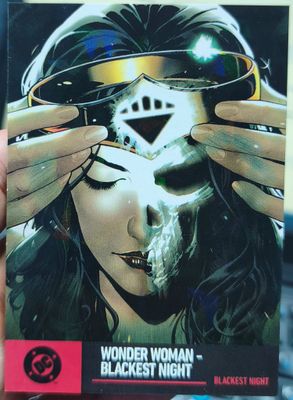 Wonder Woman Blackest Night Foil Card 152 Berlin DC Trading Cards