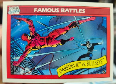 Daredevil vs Bullseye 94 Spiderman II Marvel 1992