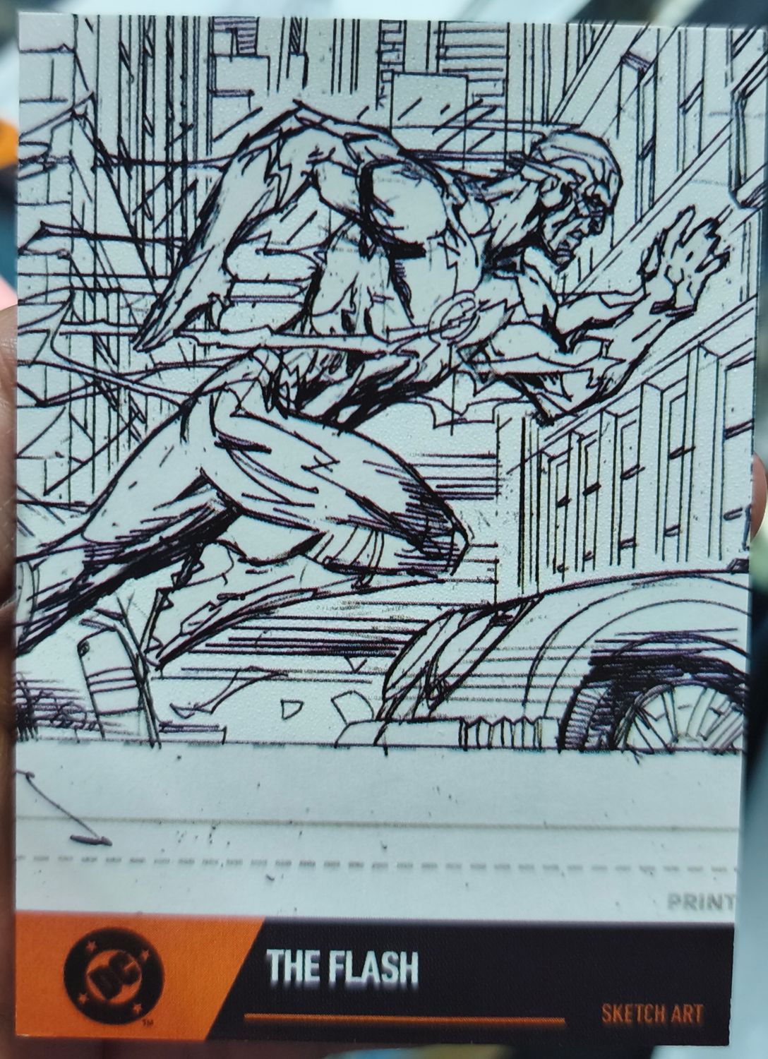 The Flash Card 100 Berlin DC Trading Cards