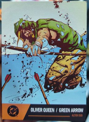 Oliver Queen Green Arrow Card 106 Berlin DC Trading Cards