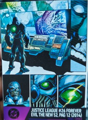 Justice League #26 Forever Evil The New 52 Pag 12 2014 Card 93 Berlin DC Trading Cards