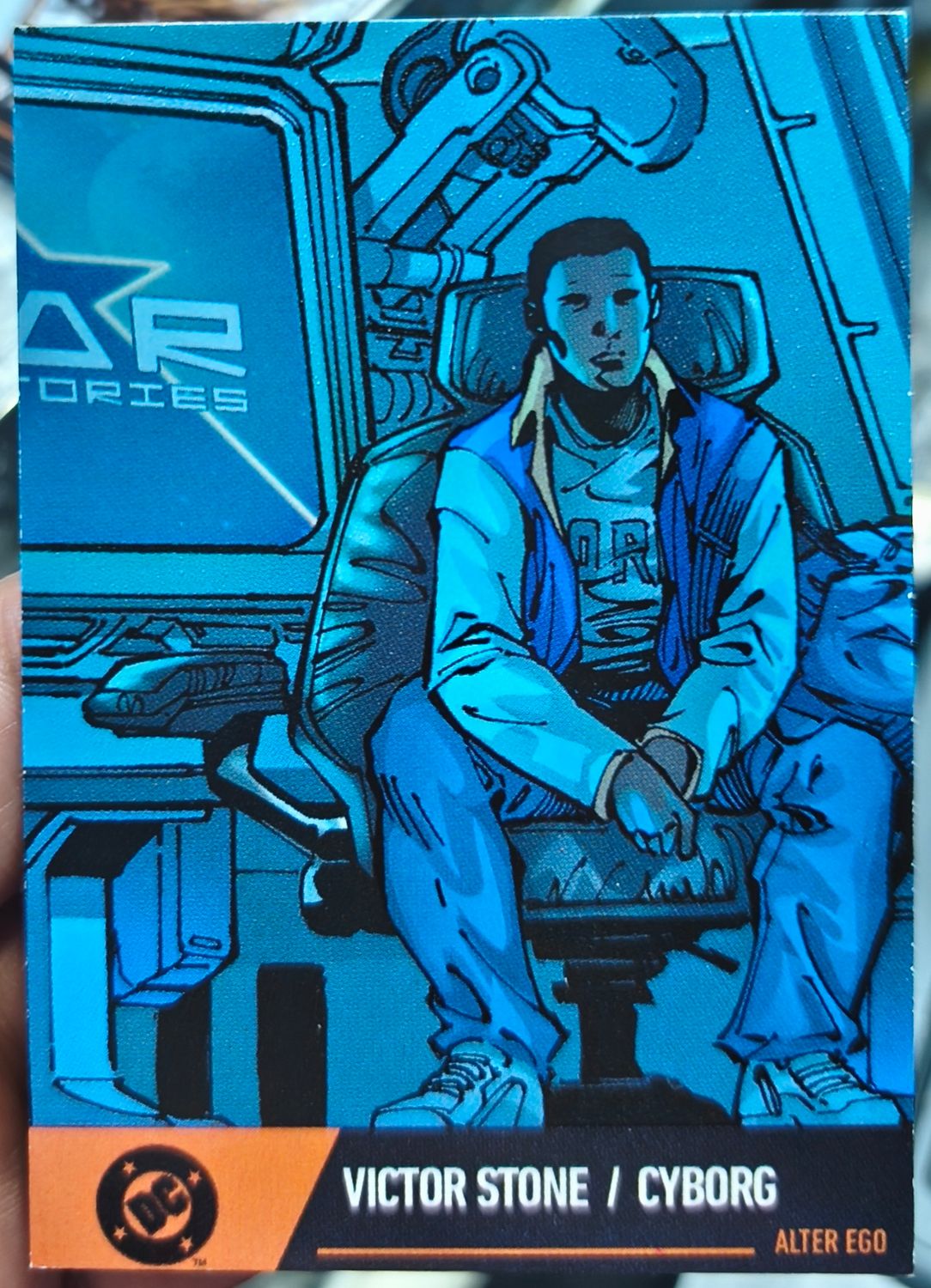 Victor Stone Cyborg Card 107 Berlin DC Trading Cards