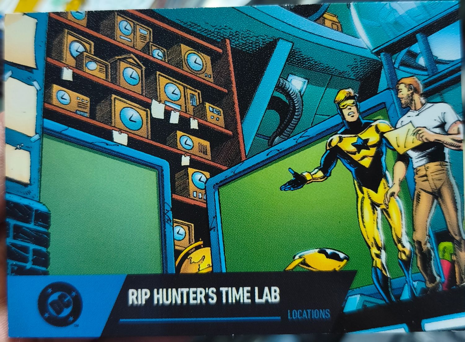 Rip Hunters Time Lab Card 53 Berlin DC Trading Cards