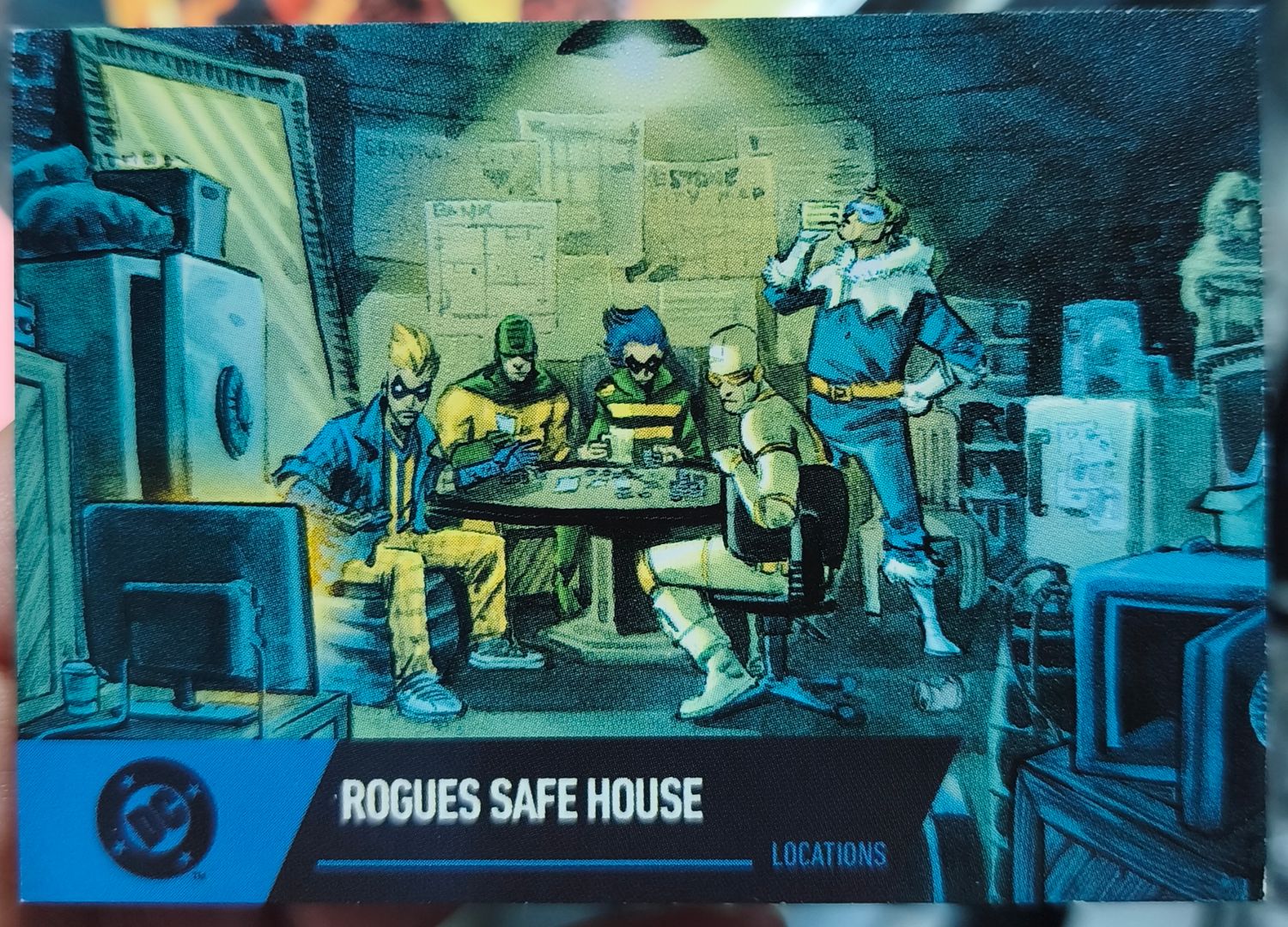 Rogues Safe House Card 55 Berlin DC Trading Cards