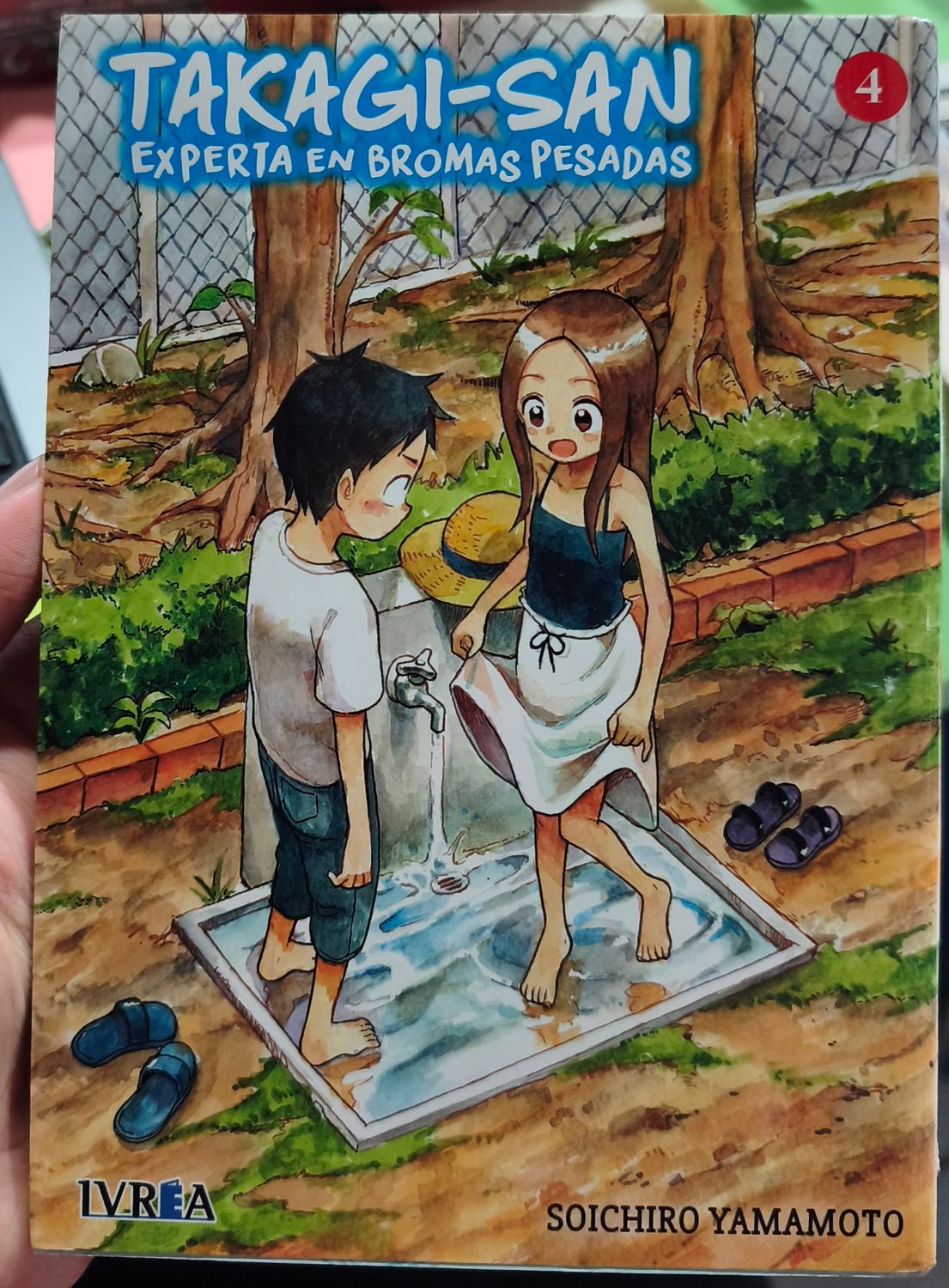SJ2 Takagi San Manga Volumen 4 Español Ivrea