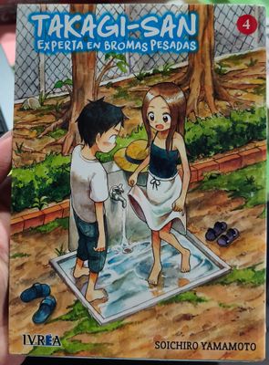 SJ2 Takagi San Manga Volumen 4 Español Ivrea