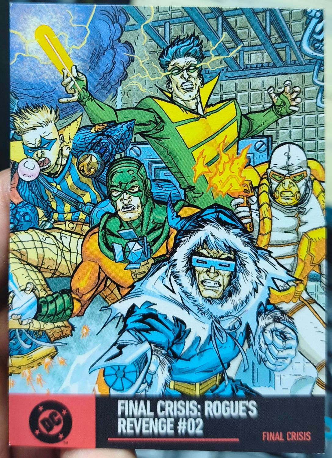 Final Crisis Rogers Revenge 02 Card 138 Berlin DC Trading Cards