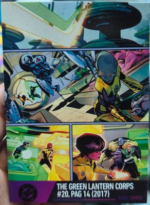 The Green Lantern Corps #20 Pag 14 2017 Card 95 Berlin DC Trading Cards