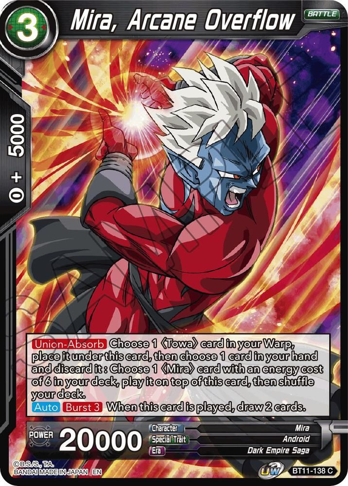 Mira, Arcane Overflow - Vermilion Bloodline (DBS-B11)