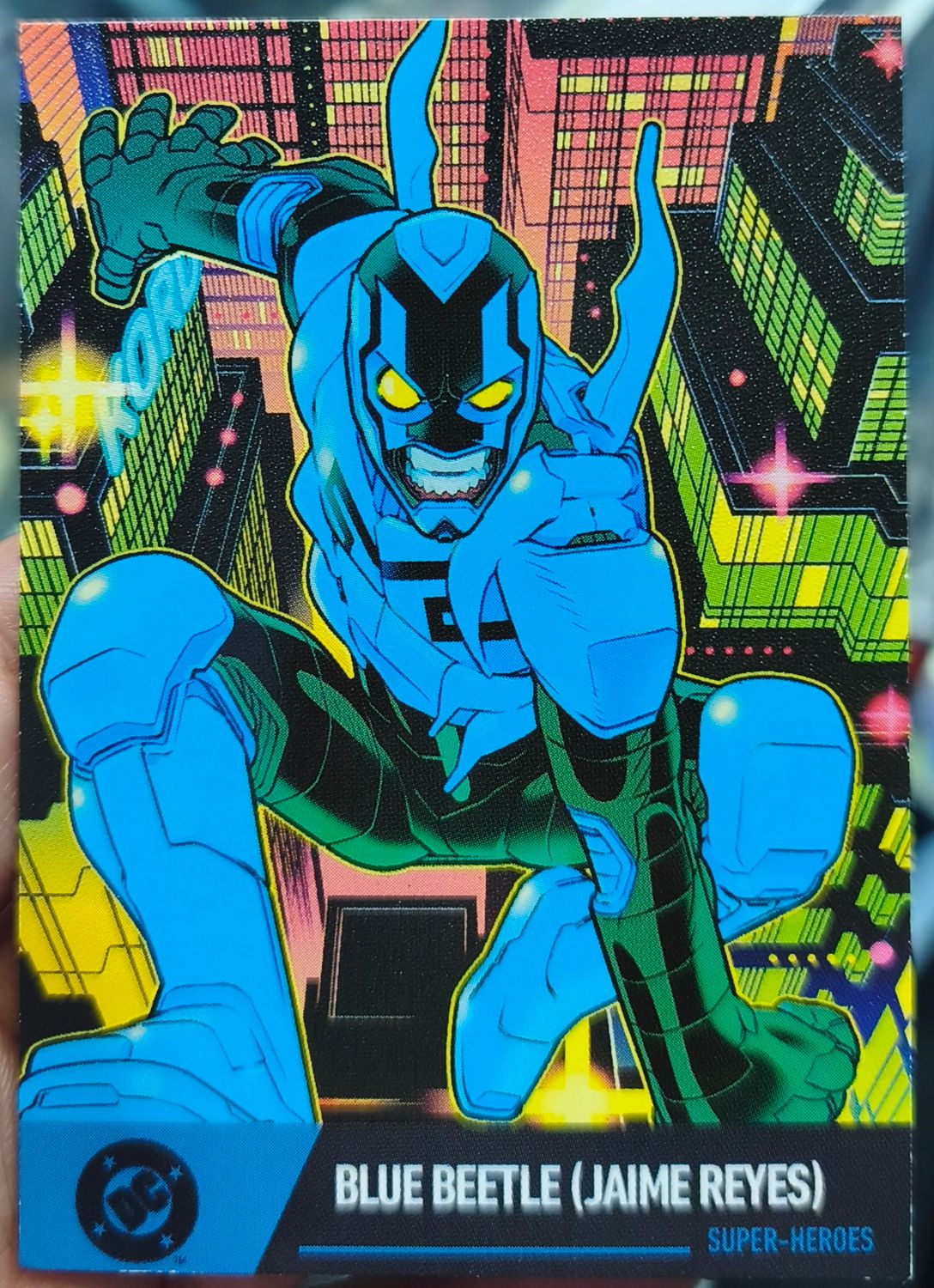 Blue Beatles Jaime Reyes Card 24 Berlin DC Trading Cards
