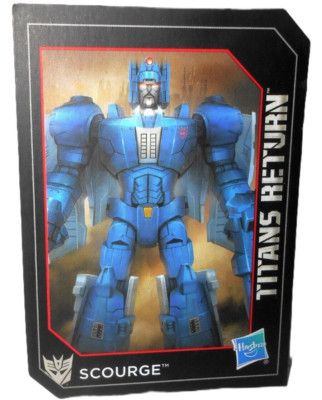 TRANSFORMERS Titans Return SCOURGE Trading CARD Headmaster 2016