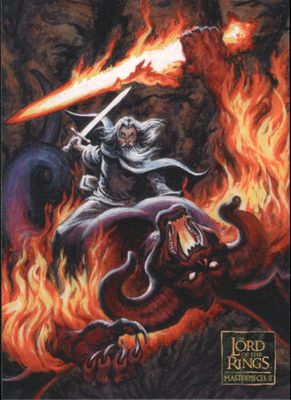 2008 Topps Lord of the Rings Masterpieces II #55 Battle of Helm's Deep