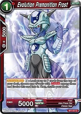 Evolution Premonition Frost - Galactic Battle (DBS-B01)