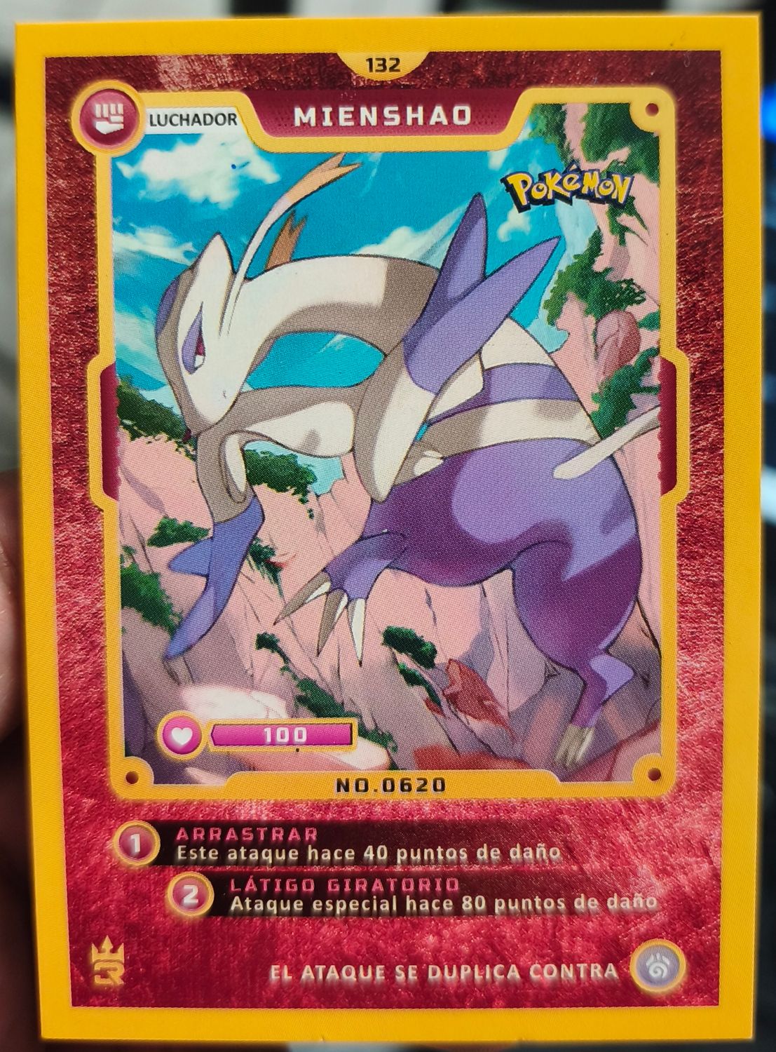 Mienshao 132 Carta Torneo de Maestros