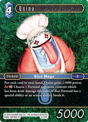 Quina - 3-133C - Deck Exclusive Cards (DEC)