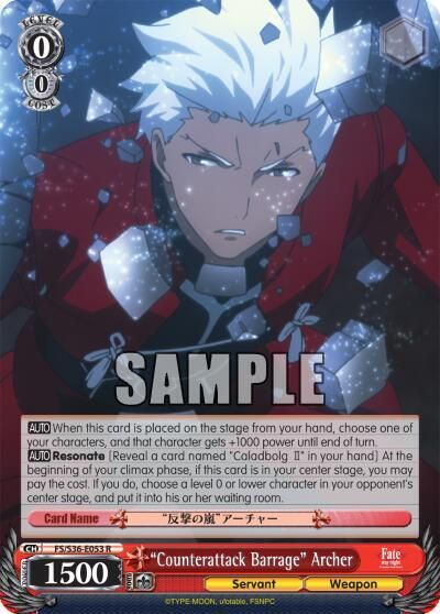 "Counterattack Barrage" Archer - Fate/stay night [Unlimited Blade Works] Vol. II (FS/S36)