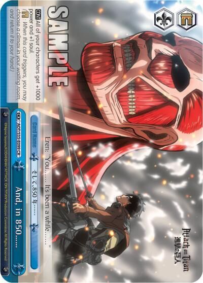 And, in 850…… - Attack on Titan (AOT/S35)