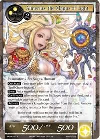 Almerius, the Magus of Light - The Millennia of Ages (MOA) Rare