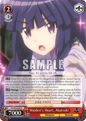 Maiden's Heart, Akatsuki - LOG HORIZON (LH/SE20) Rare