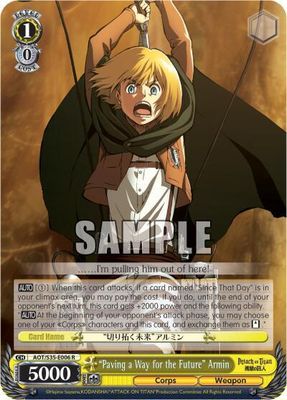 "Paving a Way for the Future" Armin - Attack on Titan (AOT/S35) R