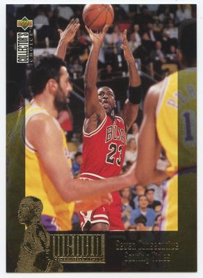 1995-96 Collector's Choice International Jordan Collection #JC1 Michael Jordan