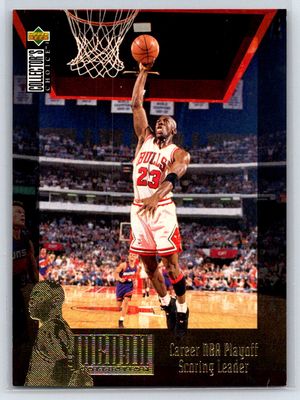 1995-96 Collector's Choice English II Michael Jordan #JC3 Chicago Bulls