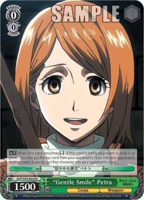 "Gentle Smile" Petra - Attack on Titan (AOT/S35) Rare