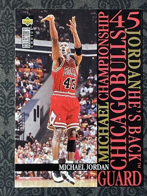 1995 Upper Deck Collector's Choice He's Back Michael Jordan M2 Chicago Bulls