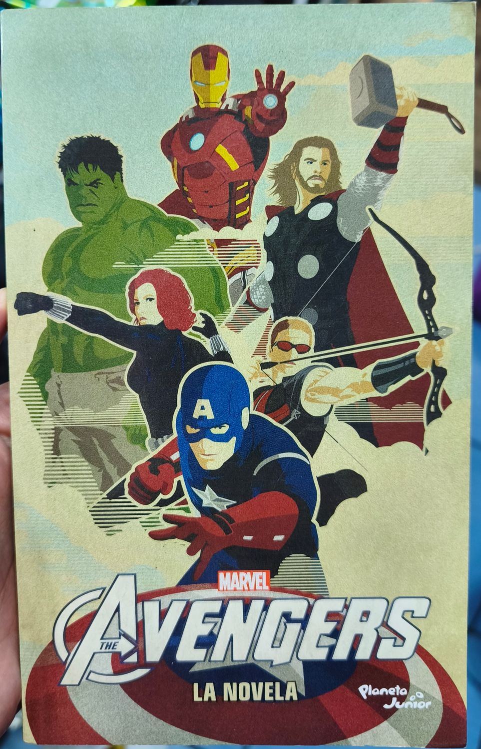 SJ2 Avengers La Novela Libro Español