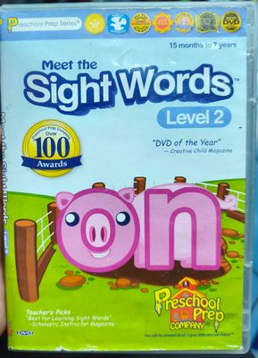 SJ6 Meet The Sight Words Level 2 DVD