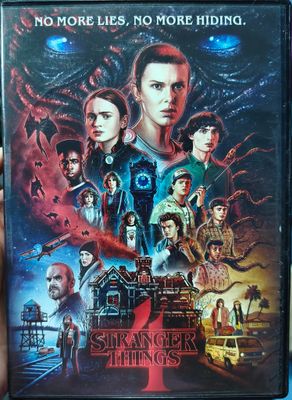SJ6 Stranger Things 4 DVD Original Usado Completo 4 Discos