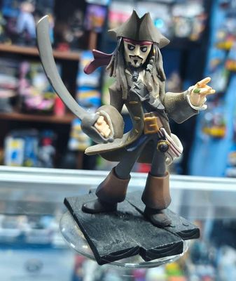 SJ1 Jack Sparrow Figura Disney Infinity Piratas del Caribe Figura