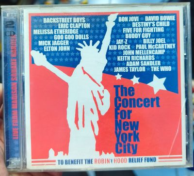 SJ6 The Concert For New York City CD Música Original Usado Completo 2 Discos